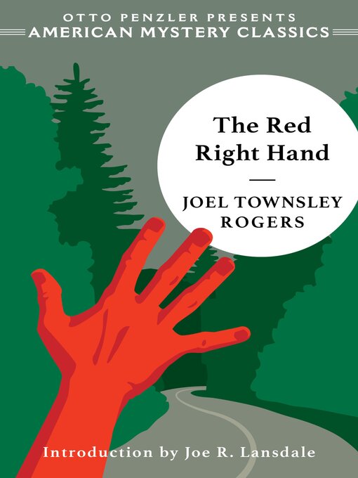 Title details for The Red Right Hand by Joel Townsley Rogers - Available